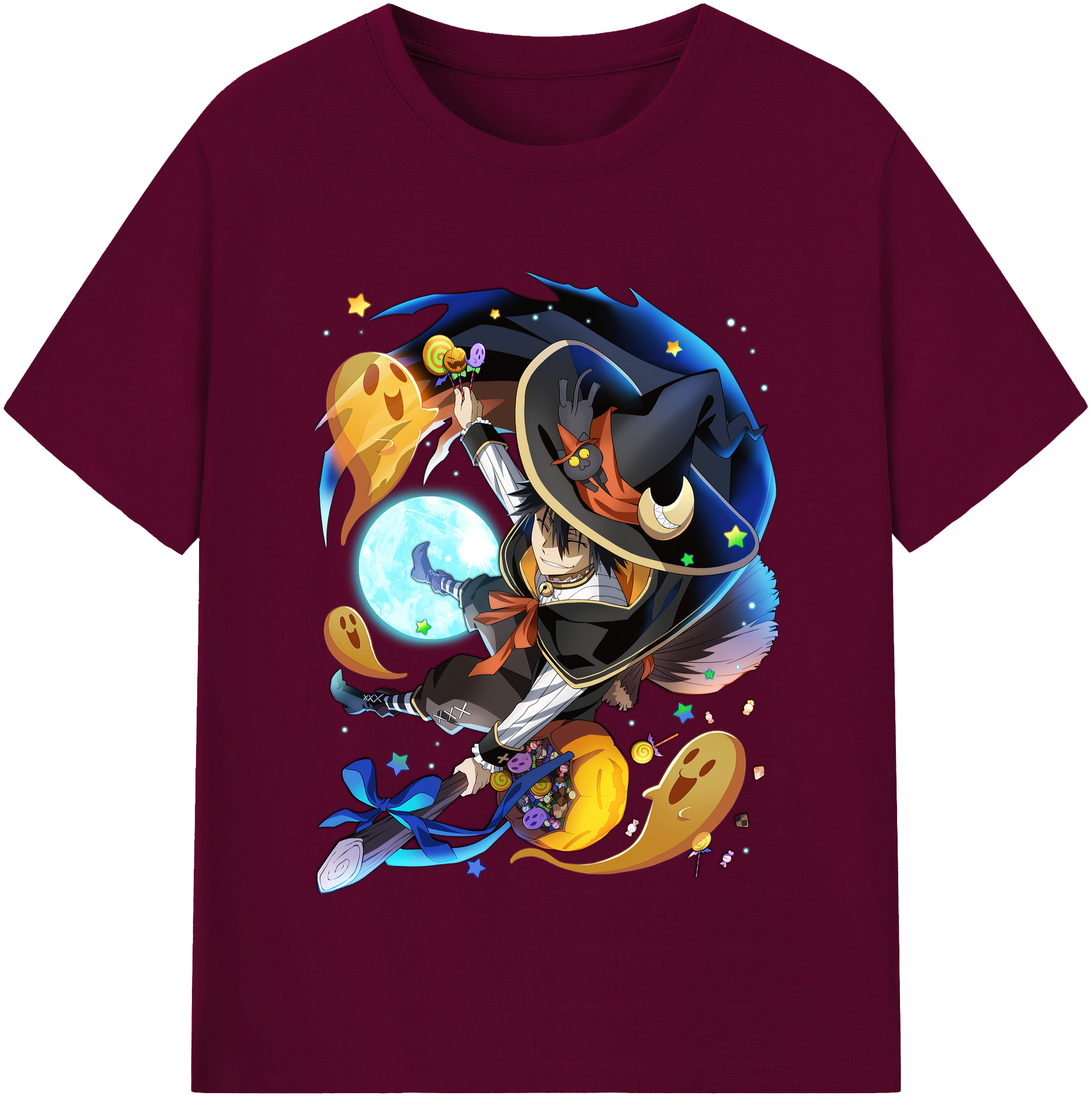 （画像用） 文豪ストレイドッグス Bungo Stray Dogs レディースカジュアルプリントTシャツ（綿100％）